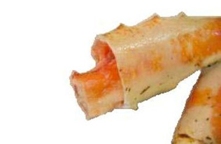 美味しくなく鮮度の低いカニ